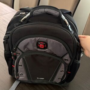 Uline Black and Gray Backpack for Men